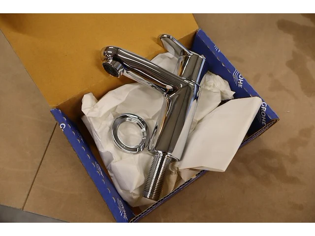 3x hoekfonteinset wiesbaden + grohe, pallas 32.3494, wit - afbeelding 7 van  19