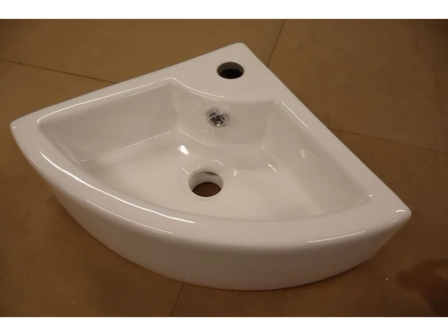 3x hoekfonteinset wiesbaden + grohe, pallas 32.3494, wit - afbeelding 9 van  19