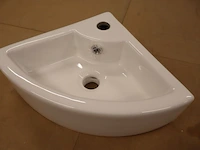 3x hoekfonteinset wiesbaden + grohe, pallas 32.3494, wit - afbeelding 9 van  19
