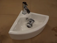 3x hoekfonteinset wiesbaden + grohe, pallas 32.3494, wit - afbeelding 17 van  19