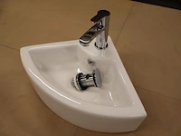 3x hoekfonteinset wiesbaden + grohe, pallas 32.3494, wit - afbeelding 18 van  19