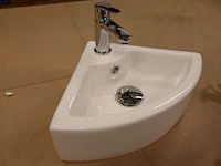 3x hoekfonteinset wiesbaden + grohe, pallas 32.3494, wit - afbeelding 2 van  19
