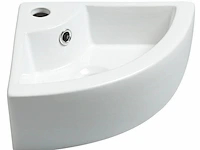 3x hoekfonteinset wiesbaden + grohe, pallas 32.3494, wit