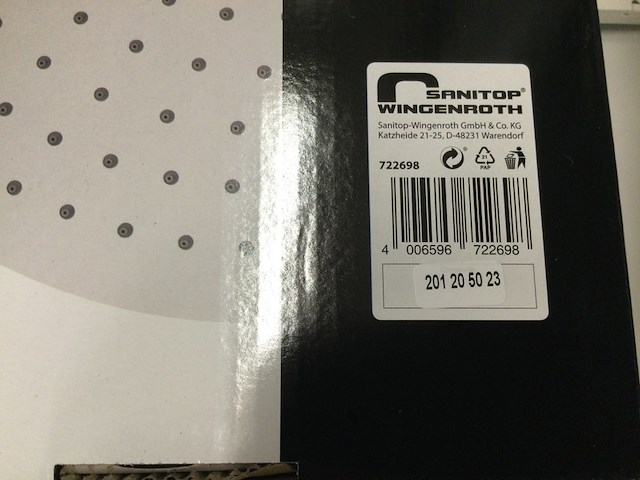 3x hoofddouchekop rond, aqua su, santico - afbeelding 3 van  4