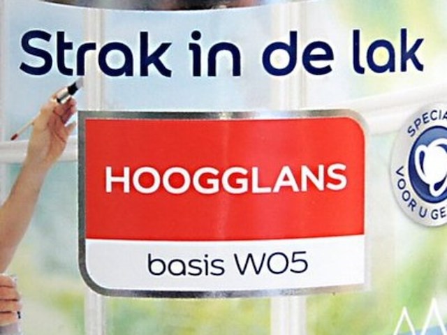 3x hoogglans lak 500 ml flexa, strak in de lak, basis w05 - afbeelding 2 van  2