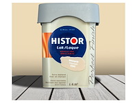 3x hoogglanslak 0,75 liter histor, perfect finish lak, belangrijk - afbeelding 1 van  2