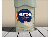 3x hoogglanslak 0,75 liter histor, perfect finish lak, belangrijk - afbeelding 2 van  2