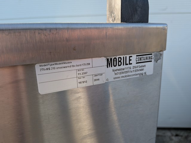 3x horeca bordenwarmers, metos, 2 tn-ms 210 / 1 thn-ms 240, 2006 / 2014 - afbeelding 4 van  12