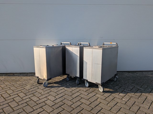 3x horeca bordenwarmers, metos, 2 tn-ms 210 / 1 thn-ms 240, 2006 / 2014 - afbeelding 1 van  12