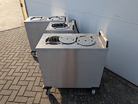 3x horeca bordenwarmers, metos, 2 tn-ms 210 / 1 thn-ms 240, 2006 / 2014 - afbeelding 5 van  12