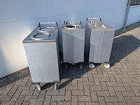 3x horeca bordenwarmers, metos, 2 tn-ms 210 / 1 thn-ms 240, 2006 / 2014 - afbeelding 6 van  12