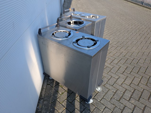 3x horeca bordenwarmers, metos, 2 tn-ms 210 / 1 thn-ms 240, 2006 / 2014 - afbeelding 7 van  12