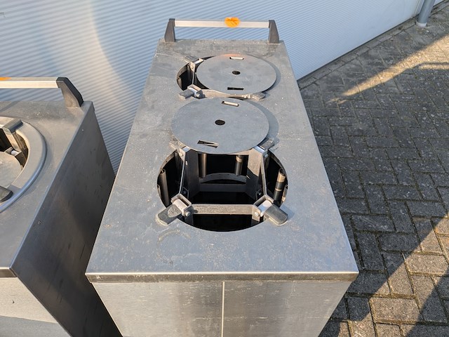 3x horeca bordenwarmers, metos, 2 tn-ms 210 / 1 thn-ms 240, 2006 / 2014 - afbeelding 10 van  12