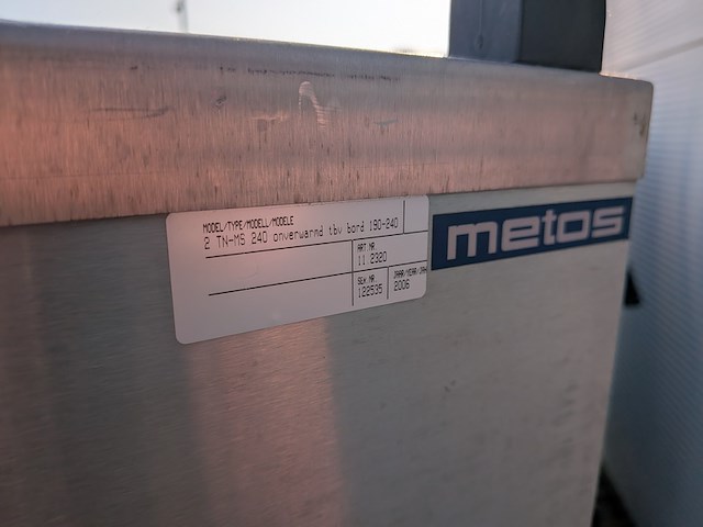 3x horeca bordenwarmers, metos, 2 tn-ms 210 / 1 thn-ms 240, 2006 / 2014 - afbeelding 12 van  12