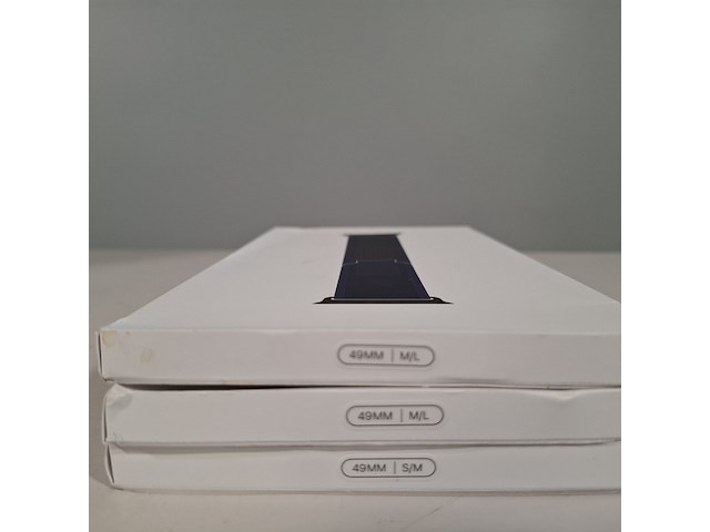 3x horlogeband smartwatch, apple, watch 49mm blue trial loop, 2024 - afbeelding 7 van  7