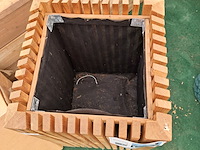 3x houten bloembak, hillhout, carp garrant - afbeelding 4 van  7