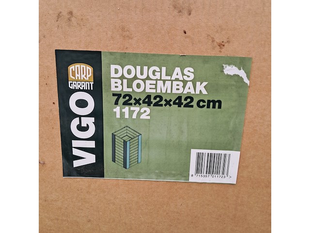 3x houten bloembak, hillhout, carp garrant - afbeelding 7 van  7