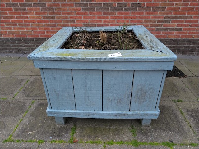 3x houten bloembak - afbeelding 9 van  13