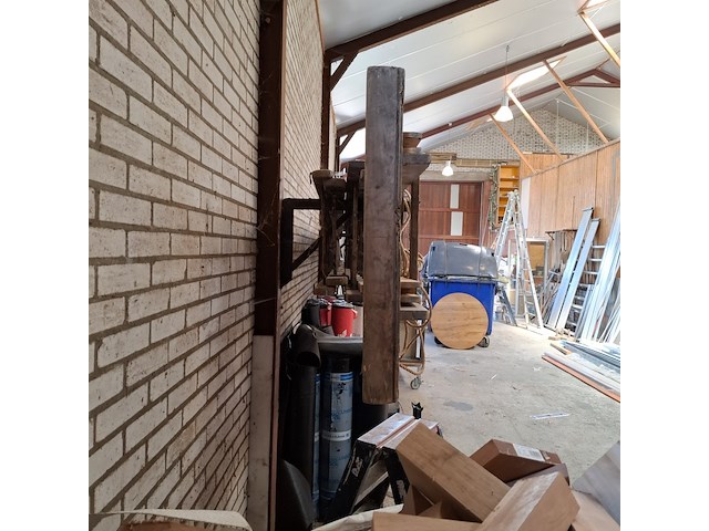 3x houten ladder - afbeelding 3 van  6