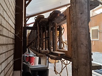 3x houten ladder - afbeelding 4 van  6