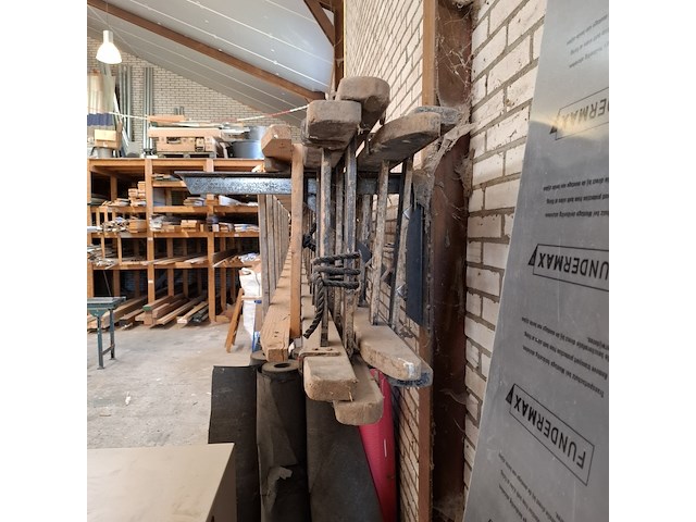 3x houten ladder - afbeelding 6 van  6