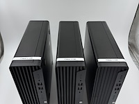 3x hp prodesk 600 g6 sff desktop - i5-10500, 8gb, 256gb ssd, win 11, zwart, 2021 - afbeelding 2 van  6