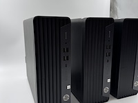 3x hp prodesk 600 g6 sff desktop - i5-10500, 8gb, 256gb ssd, win 11, zwart, 2021 - afbeelding 3 van  6