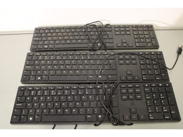 3x hp usb keyboard - afbeelding 2 van  7
