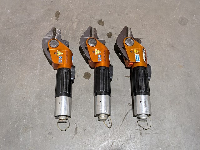 3x hydraulische schaar, holmatro, cu4005c - afbeelding 1 van  9