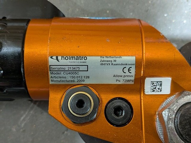 3x hydraulische schaar, holmatro, cu4005c - afbeelding 8 van  9