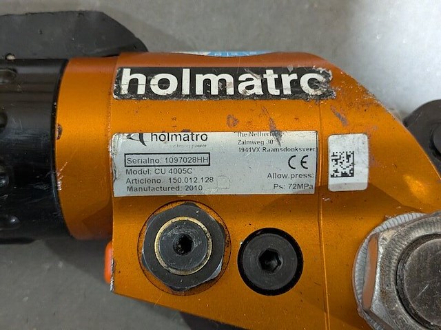 3x hydraulische schaar, holmatro, cu4005c - afbeelding 9 van  9