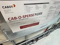 3x ibc bindmiddel / dispersie cab-o-sperse, pg008, alumina dispersion - afbeelding 3 van  4