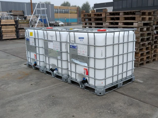 3x ibc-container, 1.000 liter, (leeg) - afbeelding 3 van  9