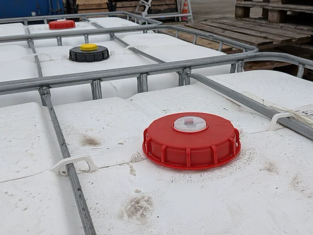 3x ibc-container, 1.000 liter, (leeg) - afbeelding 5 van  9