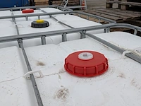 3x ibc-container, 1.000 liter, (leeg) - afbeelding 5 van  9