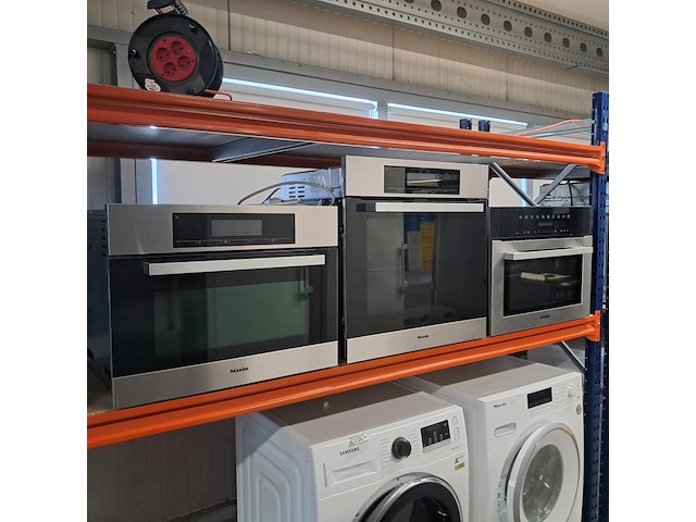 3x inbouw ovens, miele, mw6005, bpsk6001, bm60ri - afbeelding 1 van  19
