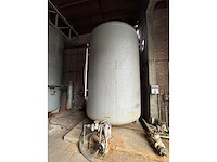 3x industriële buffertanks voor stoombehandeling + leidingwerk - afbeelding 5 van  7