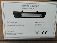 3x infrarood heaters, 1800 watt - afbeelding 1 van  3