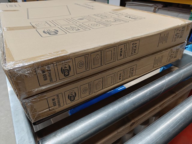 3x infrarood paneel 600 watt, vh, superia, wit, 2025 - afbeelding 8 van  8