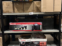 3x inhoud stelling w.o. pannenset w.o. carpoint, tefal, rebo - afbeelding 1 van  6