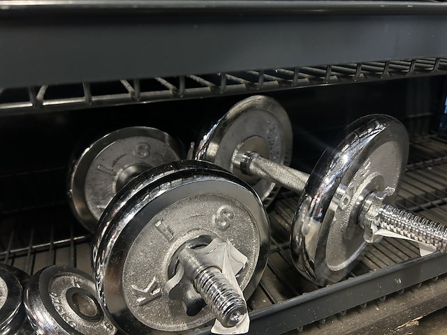 3x inhoud stellingvak w.o. gewichten w.o. ff europe - afbeelding 4 van  10