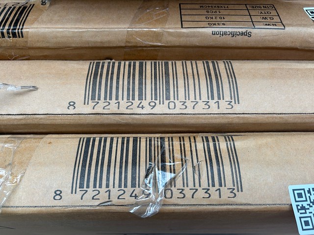 3x inklapbare tafel, vouwtafel 180x70x73 cm, xdays, zwart - afbeelding 3 van  5