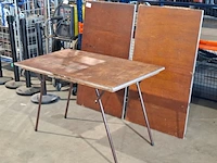 3x inklapbare tafel