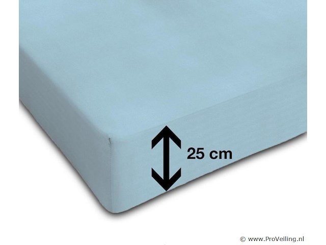 3x jersey hoeslaken 140x200cm - afbeelding 2 van  5