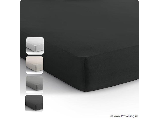 3x jersey hoeslaken 140x200cm - afbeelding 4 van  5