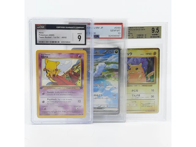 3x kaart, pokémon, o.a. pikachu cll 008/032 - afbeelding 8 van  15