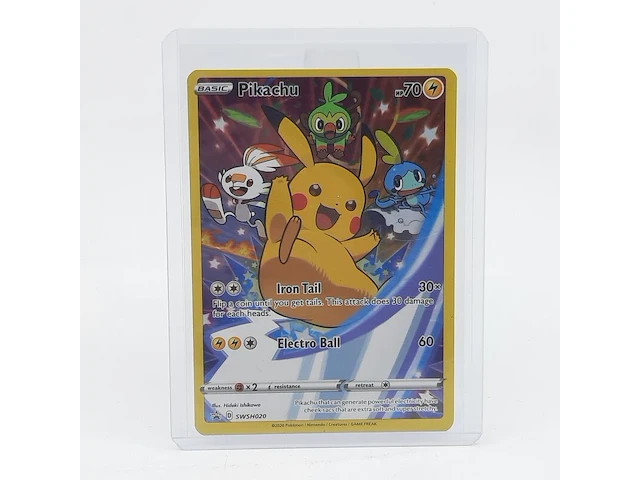 3x kaart, pokémon, o.a. pikachu promo e 208/s-p - afbeelding 6 van  13