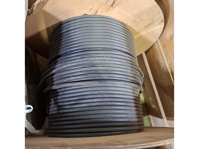 3x kabel op haspel, o.a. draka - afbeelding 4 van  6