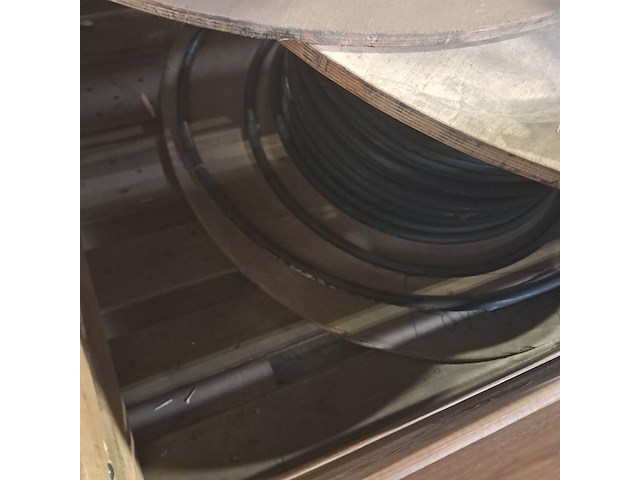 3x kabel op houten haspel, o.a raychem - afbeelding 7 van  7