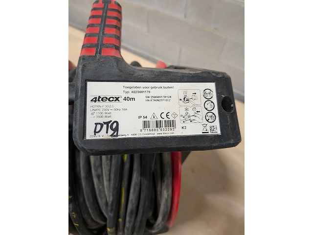 3x kabelhaspel, o.a. brennstuhl, qwatt - afbeelding 6 van  9